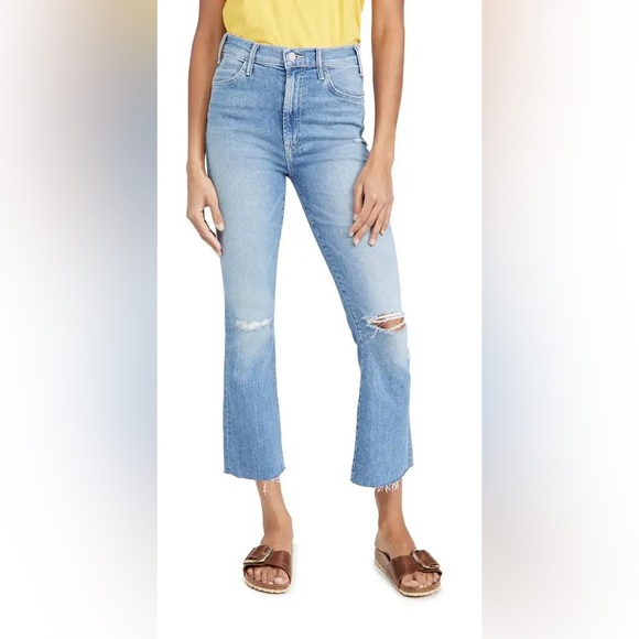 MOTHER Hustler Ankle Jeans in Understudy - Picture 2 of 5